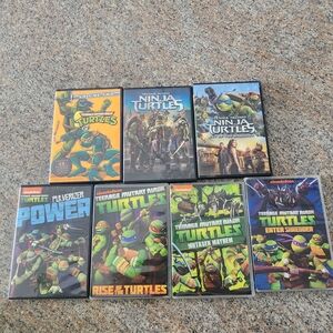 Teenage Mutant Ninja Turtles DVD Collection Set Of Seven